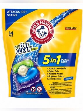 Arm & Hammer OxiClean 5-in-1 Power Paks
